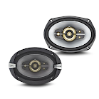 JVC CS-DR695HP 6x9 5way speakers