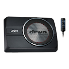 JVC CW-DRA8 8inch Compact Powered Subwoofer