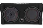 Kicker 48TRTP102 10inch Down-Firing Loaded Subwoofer Enclosure