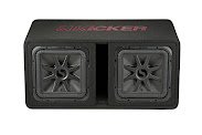 Kicker 45DL7R122 Dual 12inch L7R 2-Ohm Enclosure