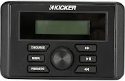 Kicker Marine KMC3 Multimedia Gauge-Style Receiver BT