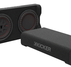 Kicker 49PTRTP10 10 Inch CompRT 2-Ohm 400W Powered Down-Firing Subwoofer