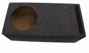 12inch single super-wood enclosure with slot pord